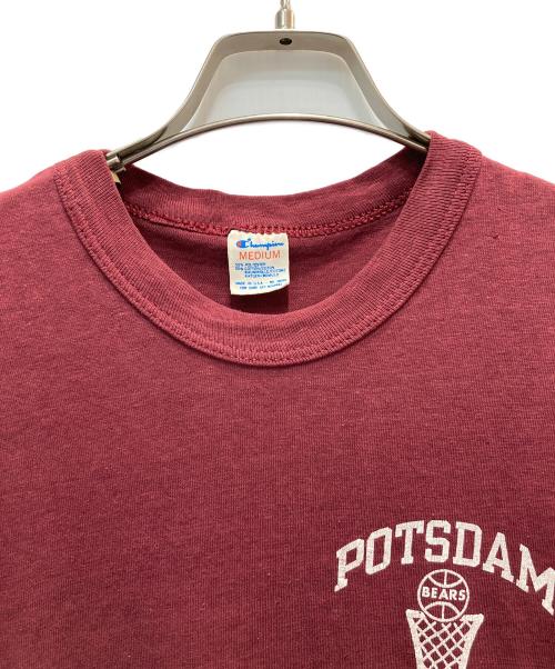 Champion（チャンピオン）Champion (チャンピオン) Tシャツ ワインレッド サイズ:Mの古着・服飾アイテム