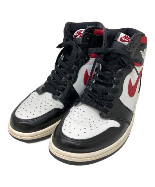 NIKE（ナイキ）NIKE (ナイキ) AIR JORDAN 1 RETRO HIGH OG ブラック サイズ:27の古着・服飾アイテム