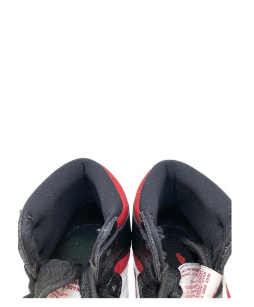 NIKE（ナイキ）NIKE (ナイキ) AIR JORDAN 1 RETRO HIGH OG ブラック サイズ:27の古着・服飾アイテム