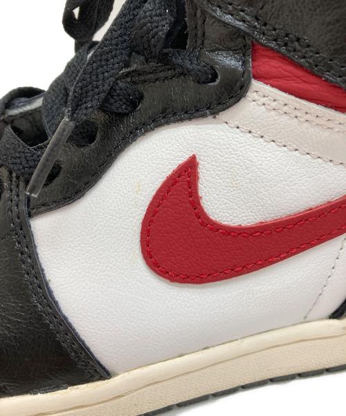 NIKE（ナイキ）NIKE (ナイキ) AIR JORDAN 1 RETRO HIGH OG ブラック サイズ:27の古着・服飾アイテム