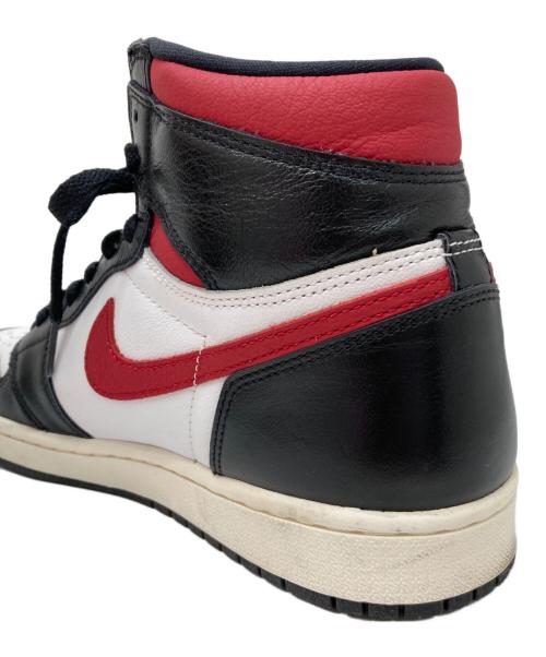 NIKE（ナイキ）NIKE (ナイキ) AIR JORDAN 1 RETRO HIGH OG ブラック サイズ:27の古着・服飾アイテム