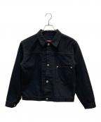 TCB jeansティーシービー ジーンズ）の古着「ブラックデニムジャケット」｜ブラック