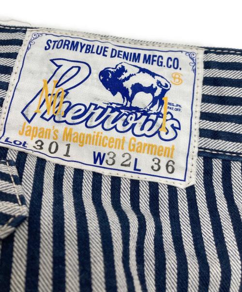 Pherrow's（フェローズ）Pherrow's (フェローズ) ヒッコリーペインターパンツ ネイビー サイズ:32の古着・服飾アイテム