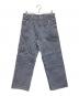 Pherrow's（フェローズ）の古着「ヒッコリーペインターパンツ」｜ネイビー
