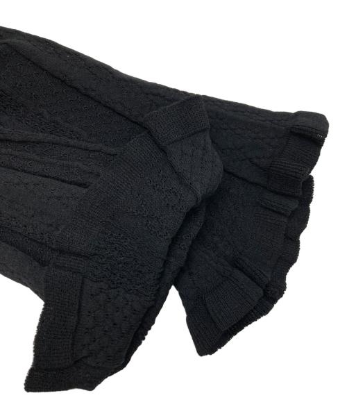 Snidel（スナイデル）Snidel (スナイデル) カーデsetニットキャミ ブラック サイズ:FREE 未使用品の古着・服飾アイテム