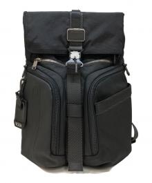 TUMI（トゥミ）の古着「ロジスティックバックパック」｜ブラック