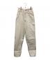 WESTOVERALLS（ウエストオーバーオールズ）の古着「デニムパンツ」｜アイボリー