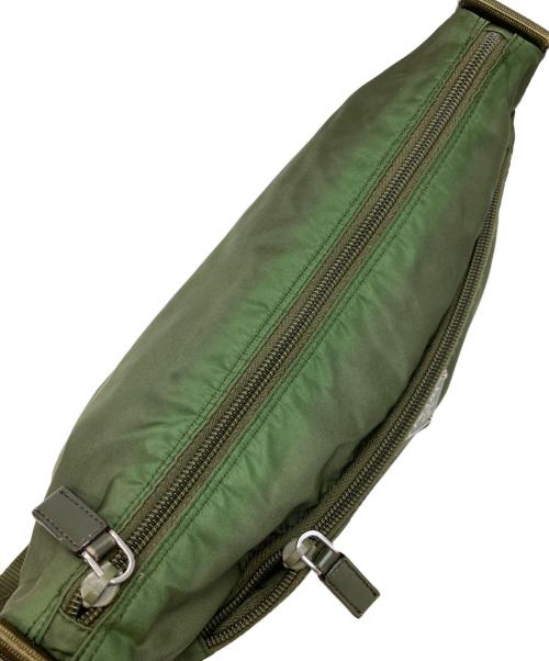 PRADA（プラダ）PRADA (プラダ) ナイロンショルダーバッグ グリーンの古着・服飾アイテム