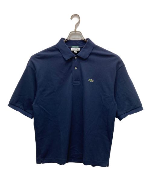 LACOSTE（ラコステ）LACOSTE (ラコステ) オーバーサイズポロシャツ ネイビー サイズ:US XXLの古着・服飾アイテム