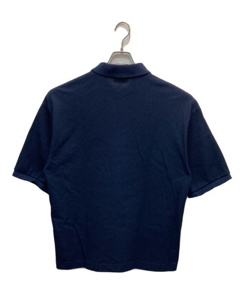 LACOSTE（ラコステ）LACOSTE (ラコステ) オーバーサイズポロシャツ ネイビー サイズ:US XXLの古着・服飾アイテム