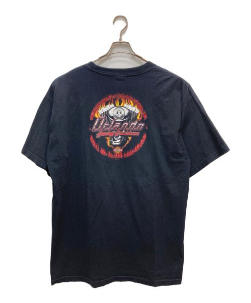 HARLEY-DAVIDSON（ハーレーダビッドソン）HARLEY-DAVIDSON (ハーレーダビッドソン) プリントTシャツ ブラック サイズ:2Xの古着・服飾アイテム