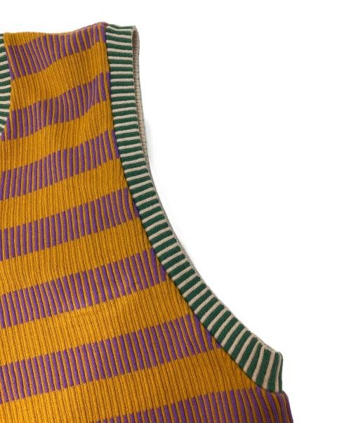 jonnlynx（ジョンリンクス）jonnlynx (ジョンリンクス) PIANO DUO HOLE TANK オレンジ サイズ:Fの古着・服飾アイテム