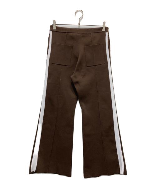 jonnlynx（ジョンリンクス）jonnlynx (ジョンリンクス) フレアパンツ ブラウン サイズ:FREEの古着・服飾アイテム