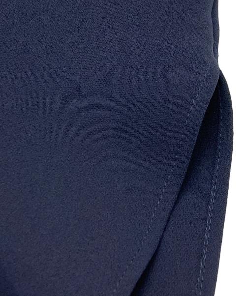 UNTITLED（アンタイトル）UNTITLED (アンタイトル) ジョーゼットブラウス【洗える】 ネイビー サイズ:2の古着・服飾アイテム