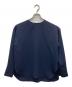 UNTITLED（アンタイトル）の古着「ジョーゼットブラウス【洗える】」｜ネイビー