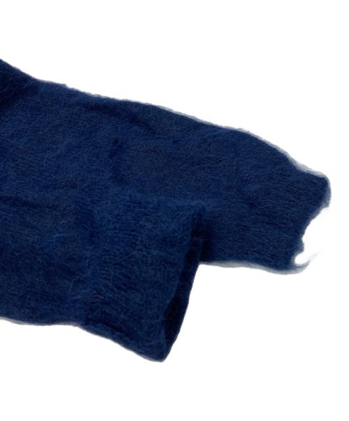 UNTITLED（アンタイトル）UNTITLED (アンタイトル) スーリーアルパカ混Vネックニット ネイビー サイズ:2の古着・服飾アイテム