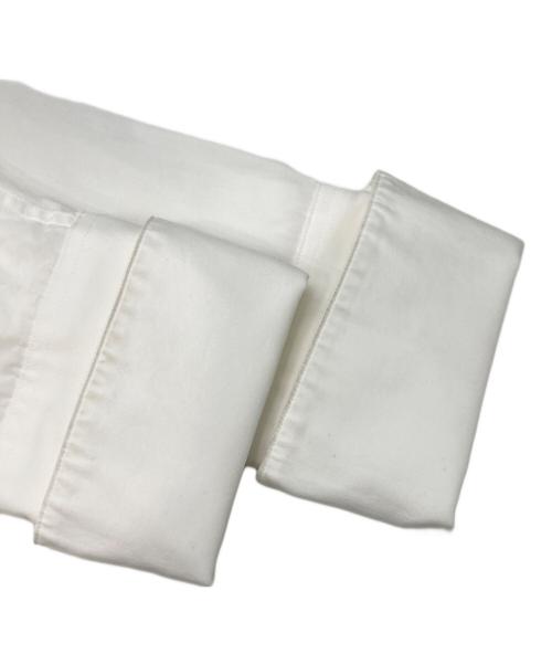 VERMEIL par iena（ヴェルメイユ パー イエナ）VERMEIL par iena (ヴェルメイユ パー イエナ) THOMAS MASON (トーマスメイソン) スタンドカラーシャツ ホワイト サイズ:38の古着・服飾アイテム