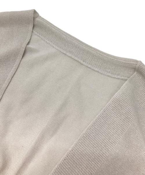 MUSE de Deuxieme Classe（ミューズ ドゥーズィエム クラス）MUSE de Deuxieme Classe (ミューズ ドゥーズィエム クラス) Shake code Vネック ロング カーディガン グレー サイズ:FREE 未使用品の古着・服飾アイテム