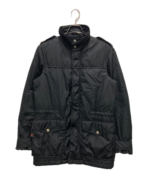 GUCCI（グッチ）GUCCI (グッチ) ダウンジャケット ブラック サイズ:46の古着・服飾アイテム