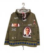 SUPREMEシュプリーム）の古着「アノラックパーカー」｜ブラウン