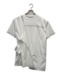 MAISON SPECIAL（メゾンスペシャル）の古着「カッティングオーバーTシャツ」｜ホワイト
