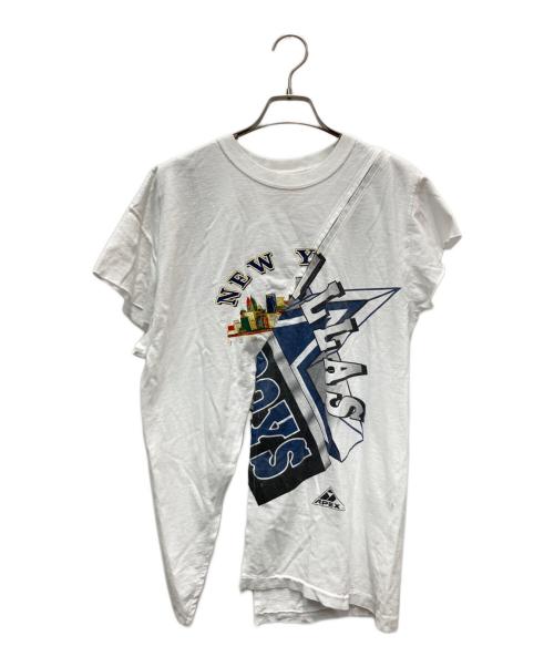 77circa（ナナナナサーカ）77circa (ナナナナサーカ) circa make bias cut 2way top ホワイト サイズ:FREEの古着・服飾アイテム