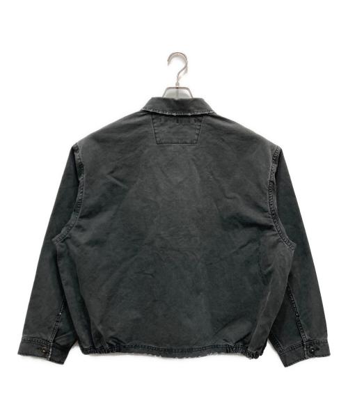 NAUTICA（ノーティカ）NAUTICA (ノーティカ) クラッシュドチノ ジップアップブルゾン グレー サイズ:XL 未使用品の古着・服飾アイテム