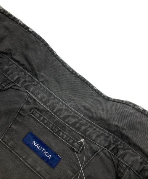 NAUTICA（ノーティカ）NAUTICA (ノーティカ) クラッシュドチノ ジップアップブルゾン グレー サイズ:XL 未使用品の古着・服飾アイテム