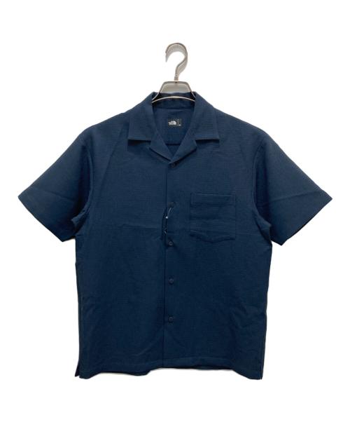 THE NORTH FACE（ザ ノース フェイス）THE NORTH FACE (ザ ノース フェイス) ショートスリーブクライミングサマーシャツ ネイビー サイズ:M 未使用品の古着・服飾アイテム