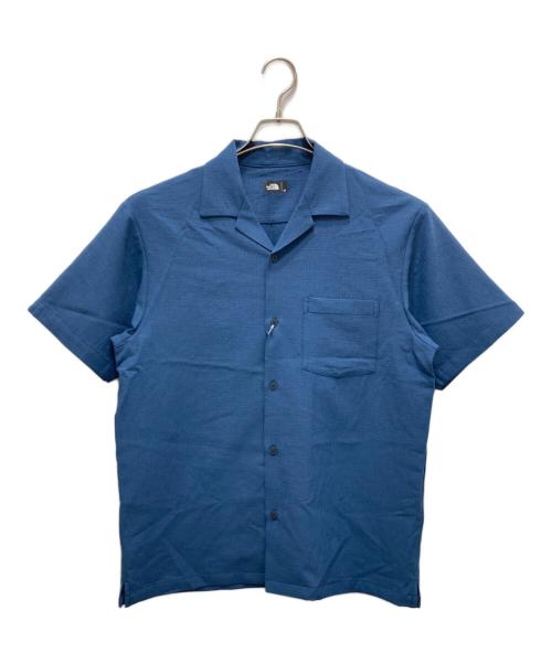 THE NORTH FACE（ザ ノース フェイス）THE NORTH FACE (ザ ノース フェイス) ショートスリーブクライミングサマーシャツ ブルー サイズ:Mの古着・服飾アイテム