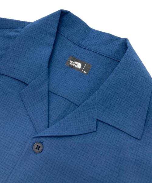 THE NORTH FACE（ザ ノース フェイス）THE NORTH FACE (ザ ノース フェイス) ショートスリーブクライミングサマーシャツ ブルー サイズ:Mの古着・服飾アイテム