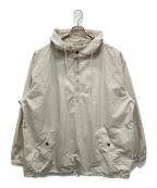 ENDS and MEANSエンズアンド ミーンズ）の古着「Anorak Jacket/コットンナイロンアノラックパーカー」｜ベージュ