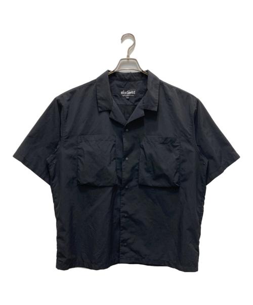 WILD THINGS（ワイルドシングス）WILD THINGS (ワイルドシングス) ナイロンキャンプシャツ ブラック サイズ:Lの古着・服飾アイテム