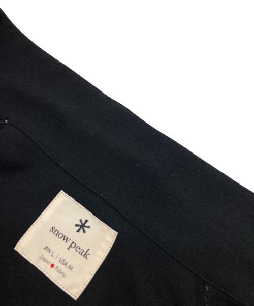 Snow peak（スノーピーク）Snow peak (スノーピーク) クイックドライソフトシャツ ブラック サイズ:Lの古着・服飾アイテム