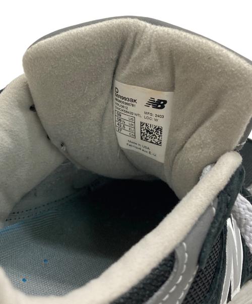 NEW BALANCE（ニューバランス）NEW BALANCE (ニューバランス) スニーカー ブラック サイズ:27の古着・服飾アイテム