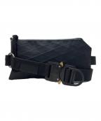BAGJACK×ELIMINATORバッグジャック×エリミネイター）の古着「SMARTPHONE STRAP WITH 25mmCOBRA AND X-PAC POUCH」｜ブラック