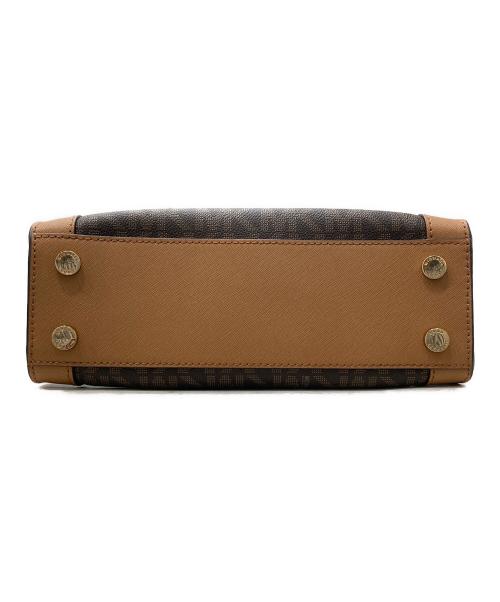 MICHAEL KORS（マイケル・コース）MICHAEL KORS (マイケルコース) 2WAYバッグ ブラウンの古着・服飾アイテム