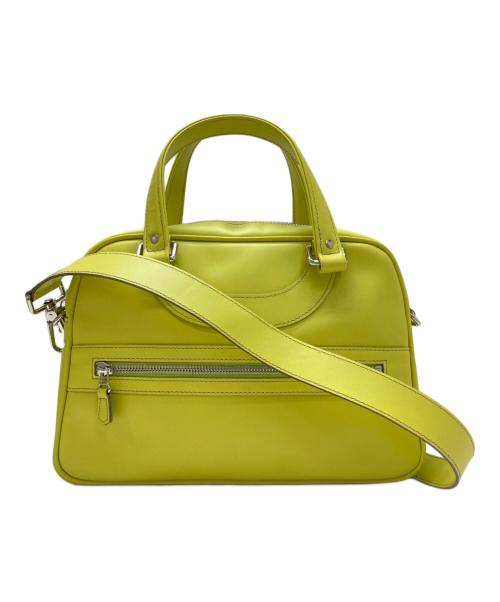 JACQUES LE CORRE（ジャックルコー）JACQUES LE CORRE (ジャックルコー) ハンドバッグ イエローの古着・服飾アイテム