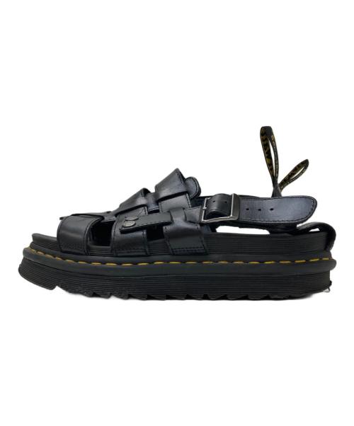 Dr.Martens（ドクターマーチン）Dr.Martens (ドクターマーチン) サンダル ブラック サイズ:UK 9の古着・服飾アイテム