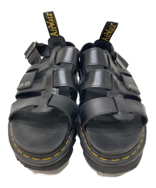 Dr.Martens（ドクターマーチン）Dr.Martens (ドクターマーチン) サンダル ブラック サイズ:UK 9の古着・服飾アイテム