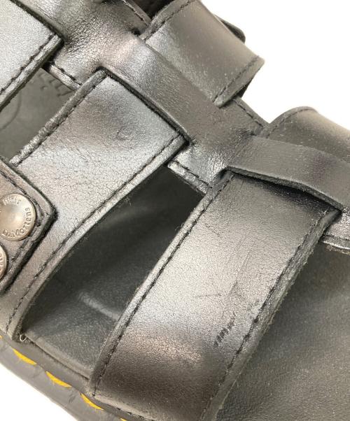 Dr.Martens（ドクターマーチン）Dr.Martens (ドクターマーチン) サンダル ブラック サイズ:UK 9の古着・服飾アイテム