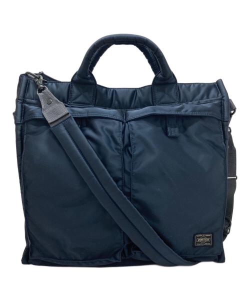 PORTER（ポーター）PORTER (ポーター) 2WAY VERTICAL TOTE BAG(L) アイアンブルーの古着・服飾アイテム