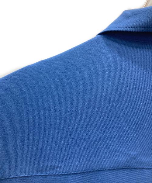 Graphpaper（グラフペーパー）Graphpaper (グラフペーパー) IDOGRAS Twill Viscose Oversized Sleeping Shirt ブルー サイズ:2の古着・服飾アイテム