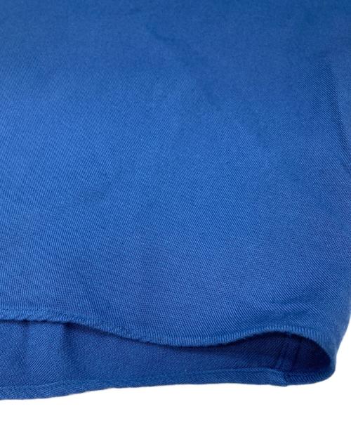 Graphpaper（グラフペーパー）Graphpaper (グラフペーパー) IDOGRAS Twill Viscose Oversized Sleeping Shirt ブルー サイズ:2の古着・服飾アイテム