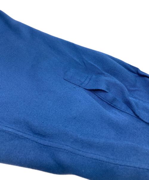 Graphpaper（グラフペーパー）Graphpaper (グラフペーパー) IDOGRAS Twill Viscose Oversized Sleeping Shirt ブルー サイズ:2の古着・服飾アイテム