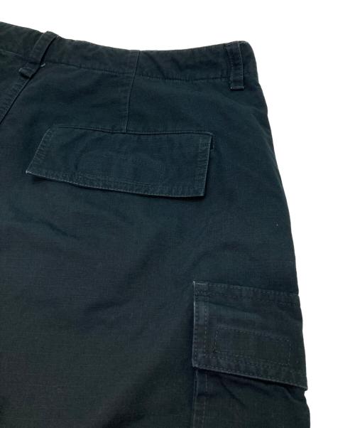 BALENCIAGA（バレンシアガ）BALENCIAGA (バレンシアガ) Navy Blue Cotton Cargo Pant/カーゴパンツ ブラック サイズ:XSの古着・服飾アイテム