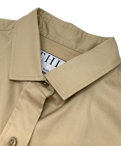 THIRD MAGAZINE（サードマガジン）THIRD MAGAZINE (サードマガジン) 撥水ボクシーシャツ ベージュ サイズ:9の古着・服飾アイテム