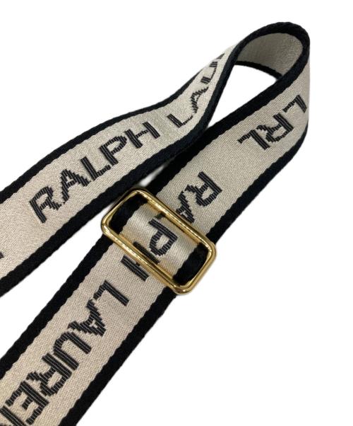 LAUREN RALPH LAUREN（ローレンラルフローレン）LAUREN RALPH LAUREN (ローレンラルフローレン) ショルダーバッグ ベージュの古着・服飾アイテム