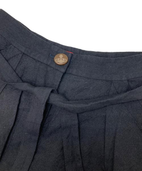 Vivienne Westwood RED LABEL（ヴィヴィアンウエストウッドレッドレーベル）Vivienne Westwood RED LABEL (ヴィヴィアンウエストウッドレッドレーベル) ウールパンツ ブラック サイズ:2の古着・服飾アイテム