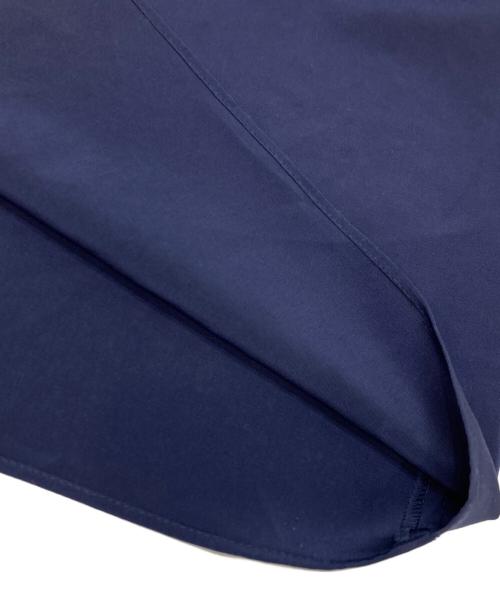 BALLSEY（ボールジィ）BALLSEY (ボールジィ) シルキークロス ギャザーワンピース ネイビー サイズ:36の古着・服飾アイテム